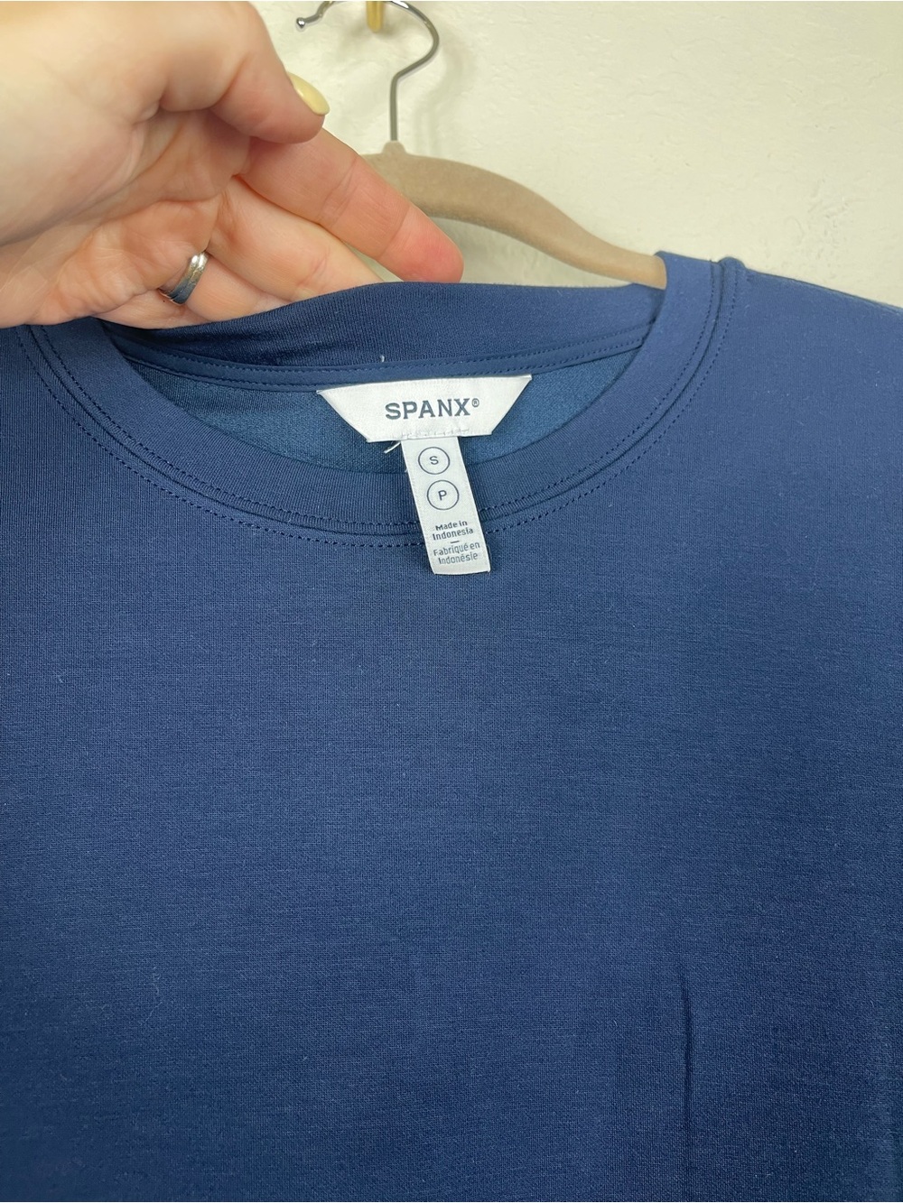 Spanx Air Essentials Colorblock Mini T-Shirt Dress Size Medium - Picture 6 of 8